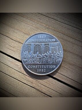 1982 Commemorative Coin Confederation of Canada